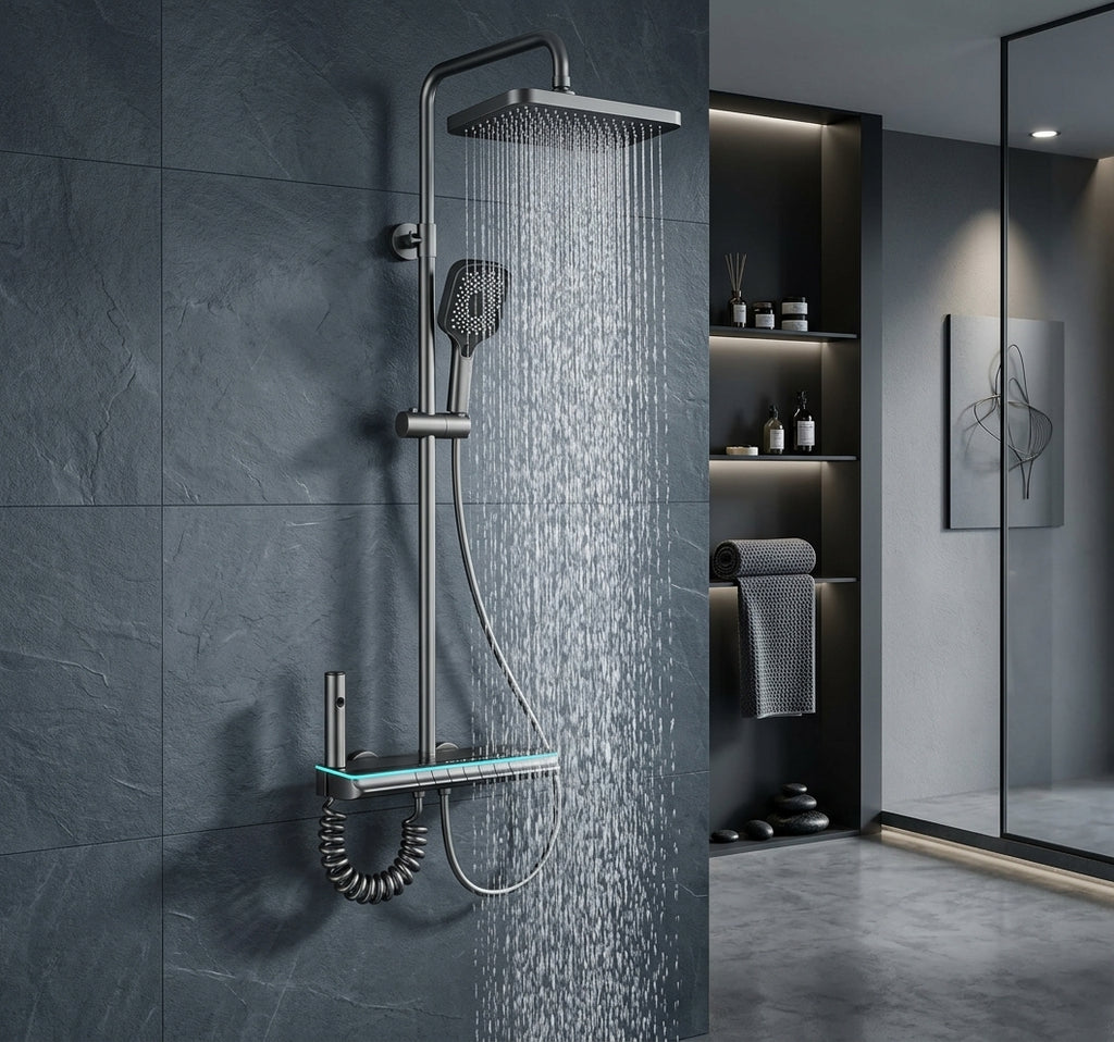 Nexora-AquaNimbus Led Shower