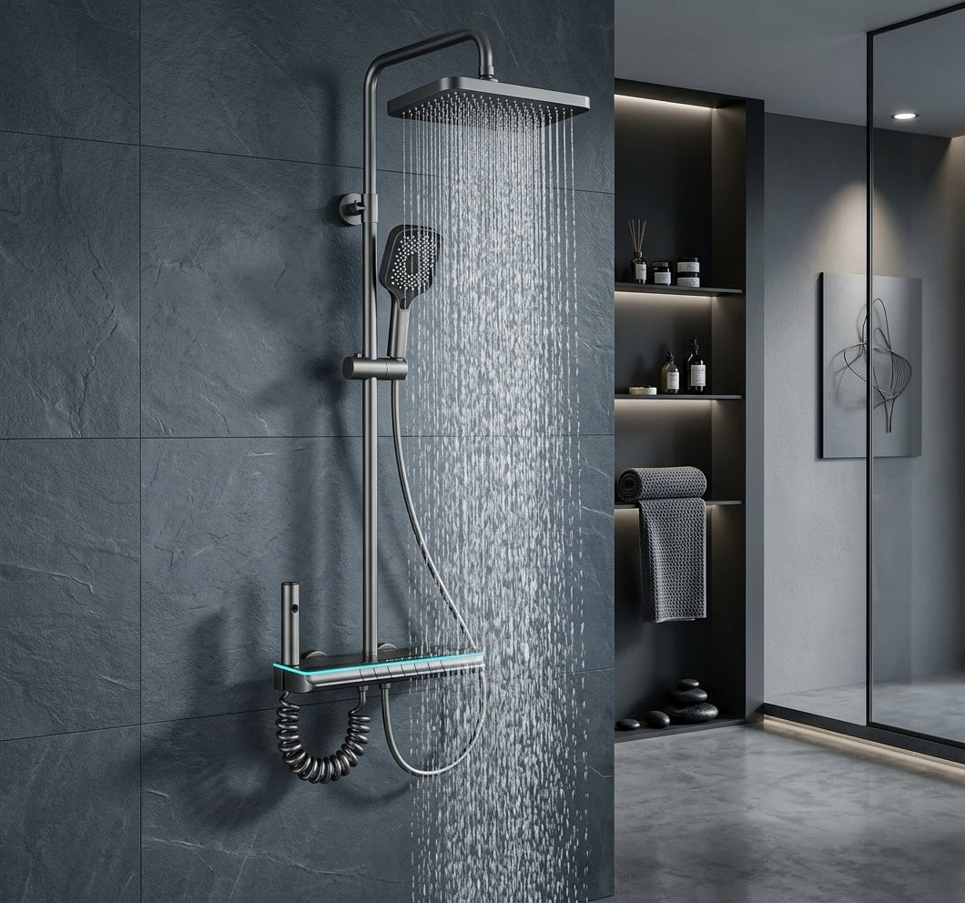Nexora-AquaNimbus Led Shower