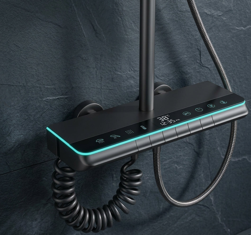 Nexora-AquaNimbus Led Shower