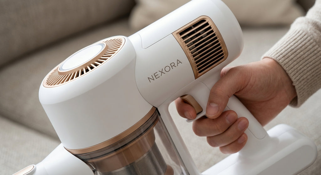 NEXORA V14 — Krachtig. Licht. Moeiteloos.