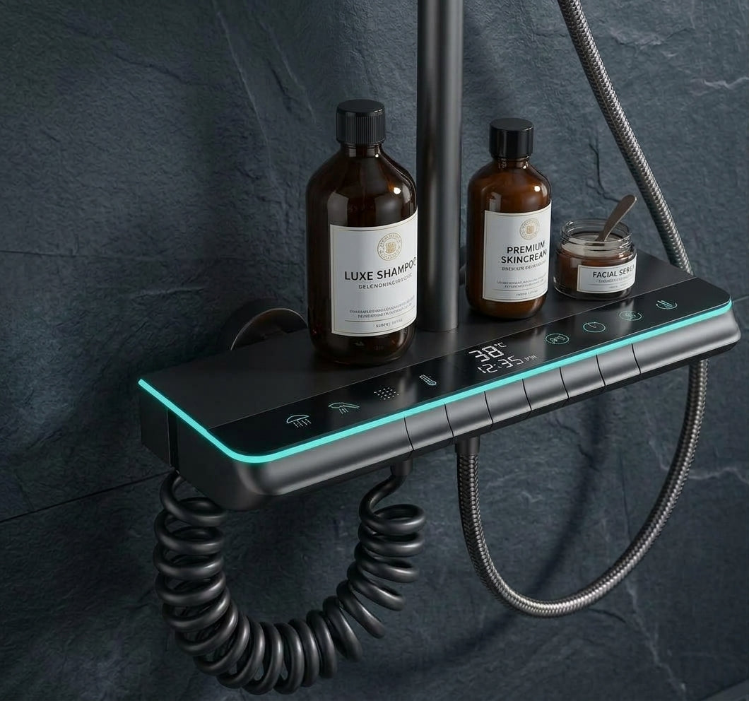Nexora-AquaNimbus Led Shower