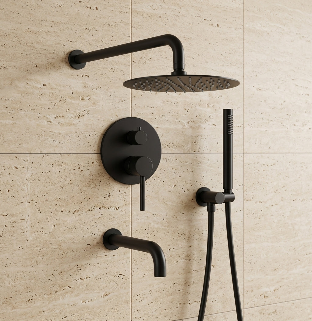 Nexora Inbouw Thermostatische Doucheset